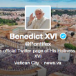 Pope'sTwitter acount