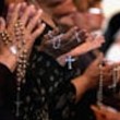 Iraqi Worshippers Pray For Pope John Paul II