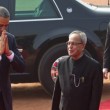 Barack Obama, Pranab Mukherjee, Narendra Modi