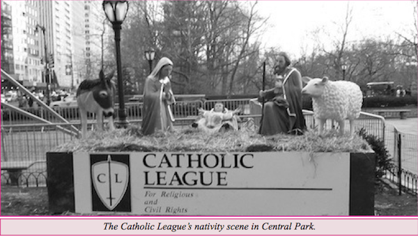 Catholic League Nativity Scene