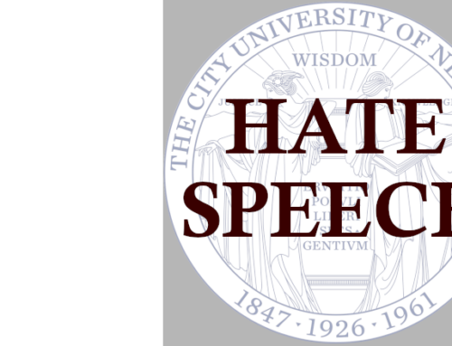 RESPONSES TO CUNY LAW SPEECH SPEAK VOLUMES