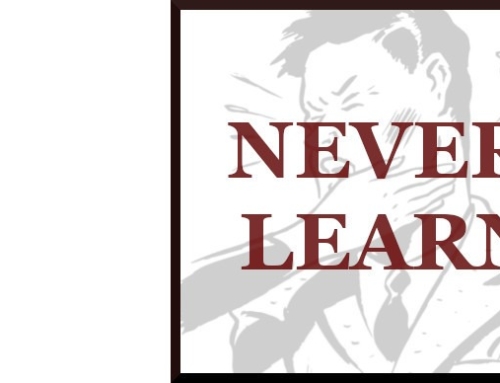 CHURCH IDEOLOGUES NEVER LEARN