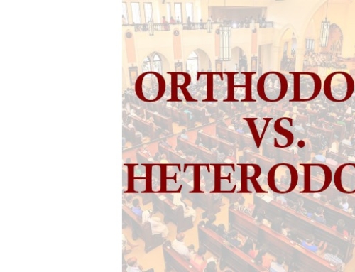 ORTHODOXY, NOT HETERODOXY, WORKS