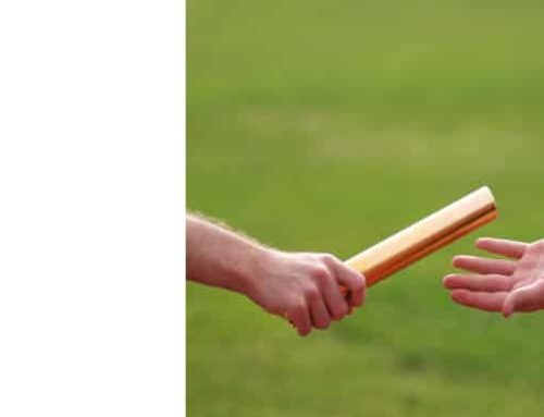 PASSING THE PAPAL BATON
