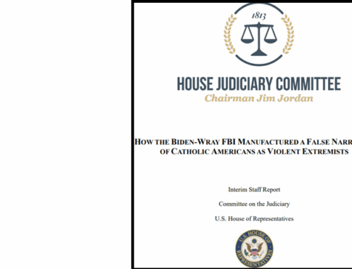 NEW REPORT ON BIDEN-FBI CATHOLIC SPY RING