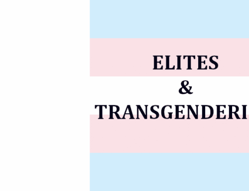 ELITES TOUT VIRTUES OF TRANSGENDERISM