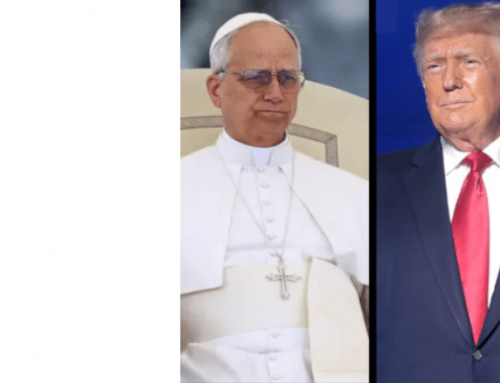 POPE AND PRESIDENT CLASH