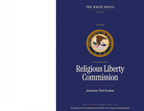 RELIGIOUS LIBERTY PANEL REPORT IS OMINOUS